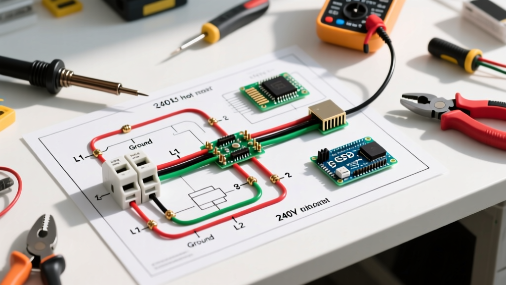 240V Electric Hot Water Heater Wiring Schematic & Breaker Guide