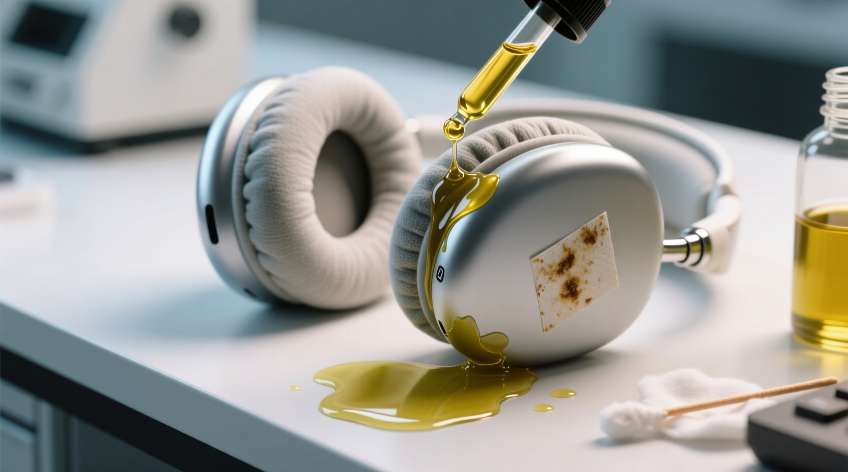 eco friendly cleaning remove headset adhesive safely