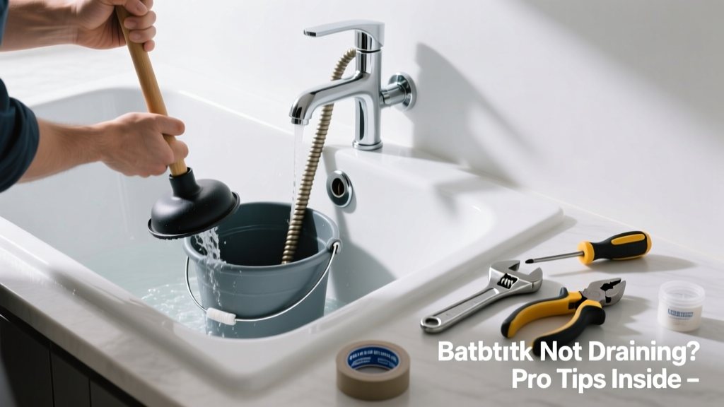 Bathtub Not Draining in Kitchen: Quick Fixes & Pro Tips