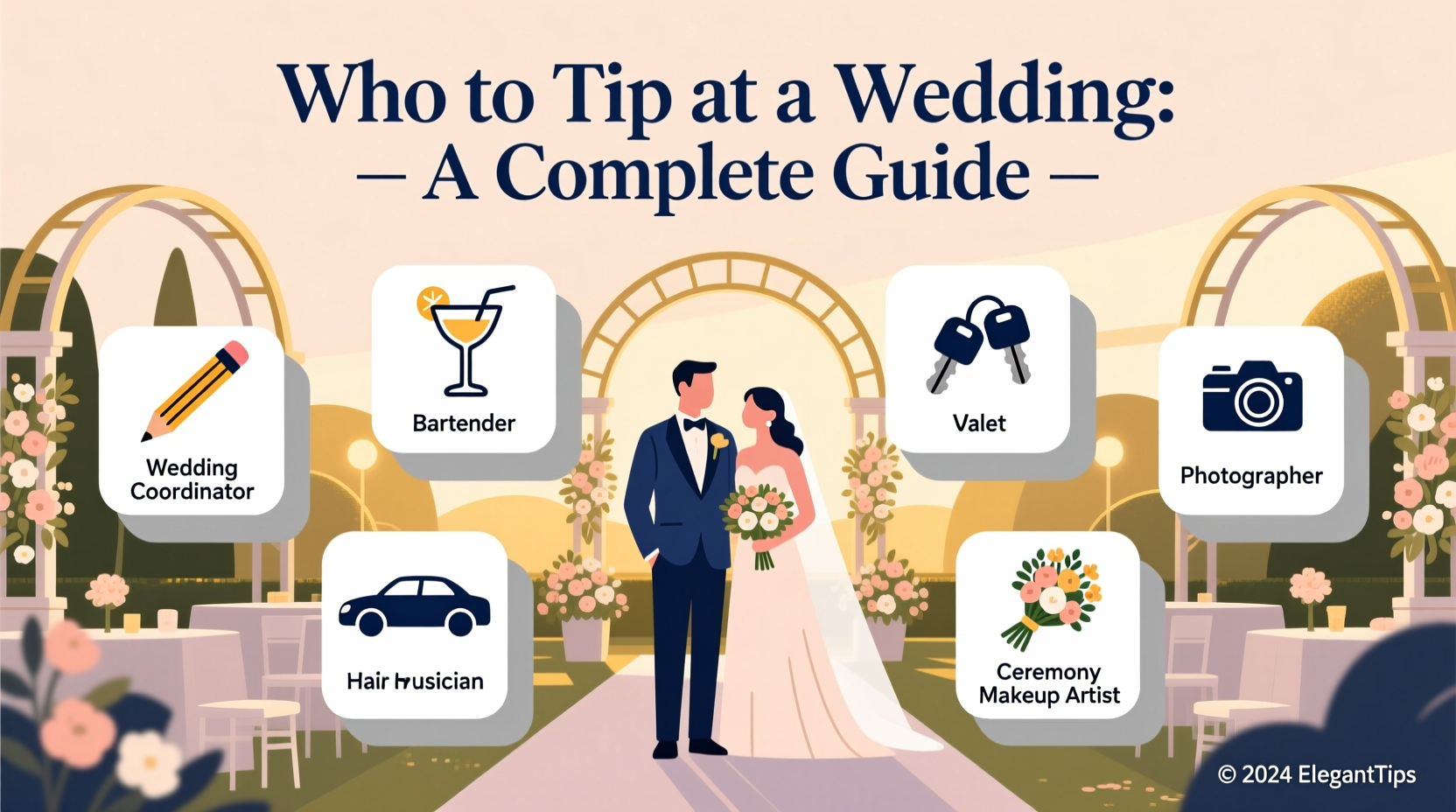 who do you tip at a wedding