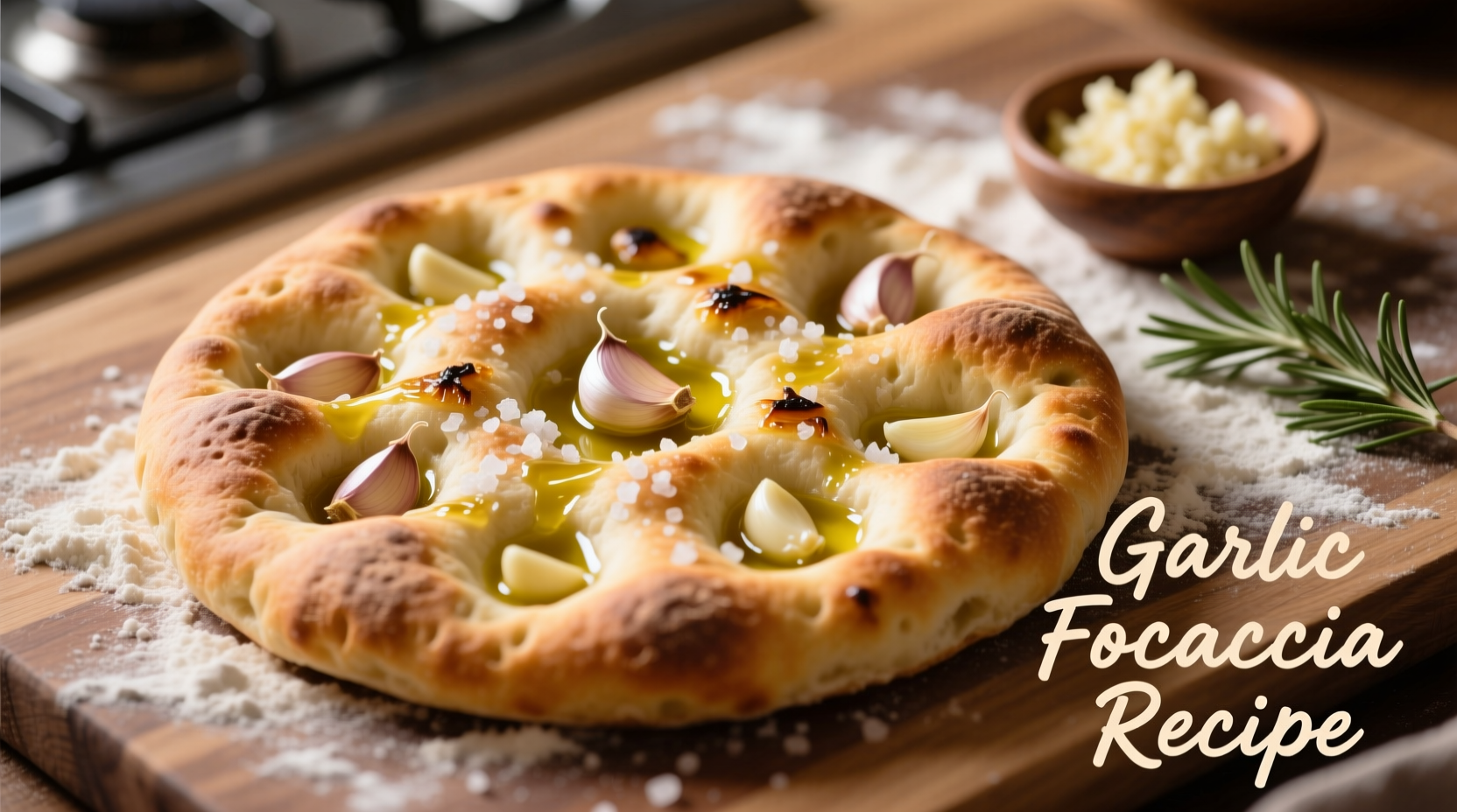 Perfect Garlic Focaccia Recipe: Crispy Edges, Soft Center