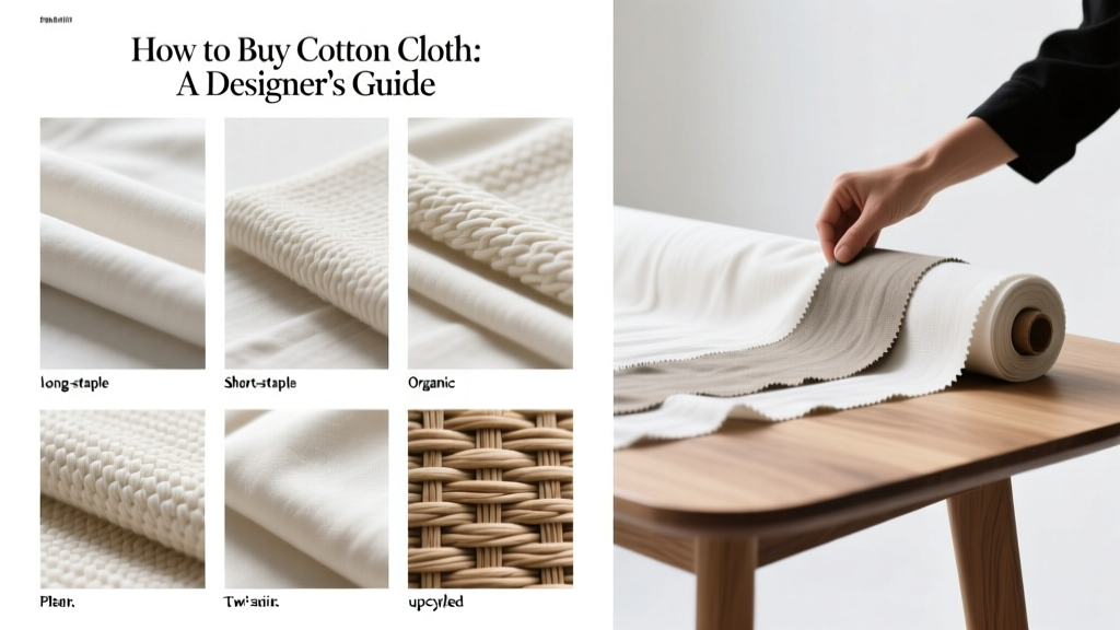 How to Buy Cotton Cloth: A Designer’s Guide