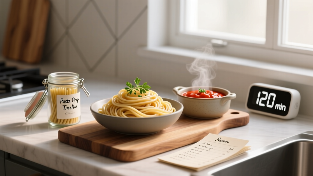 Make Pasta Ahead for Parties: Stress-Free 5-Step Timeline