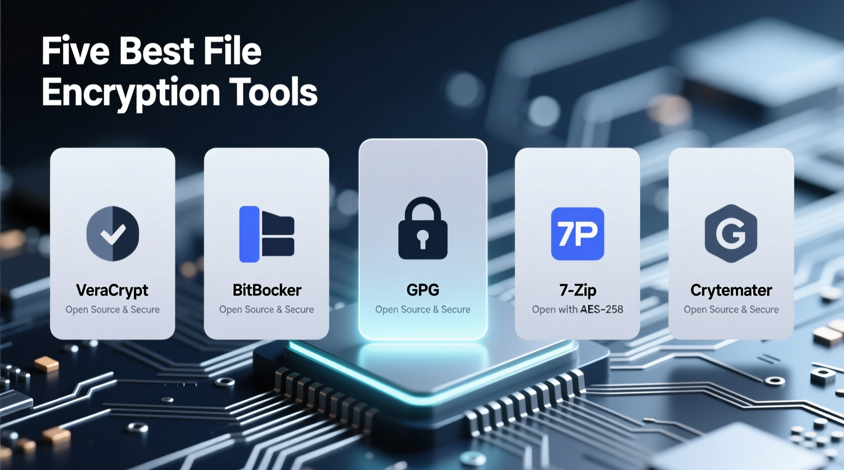 five best file encryption tools