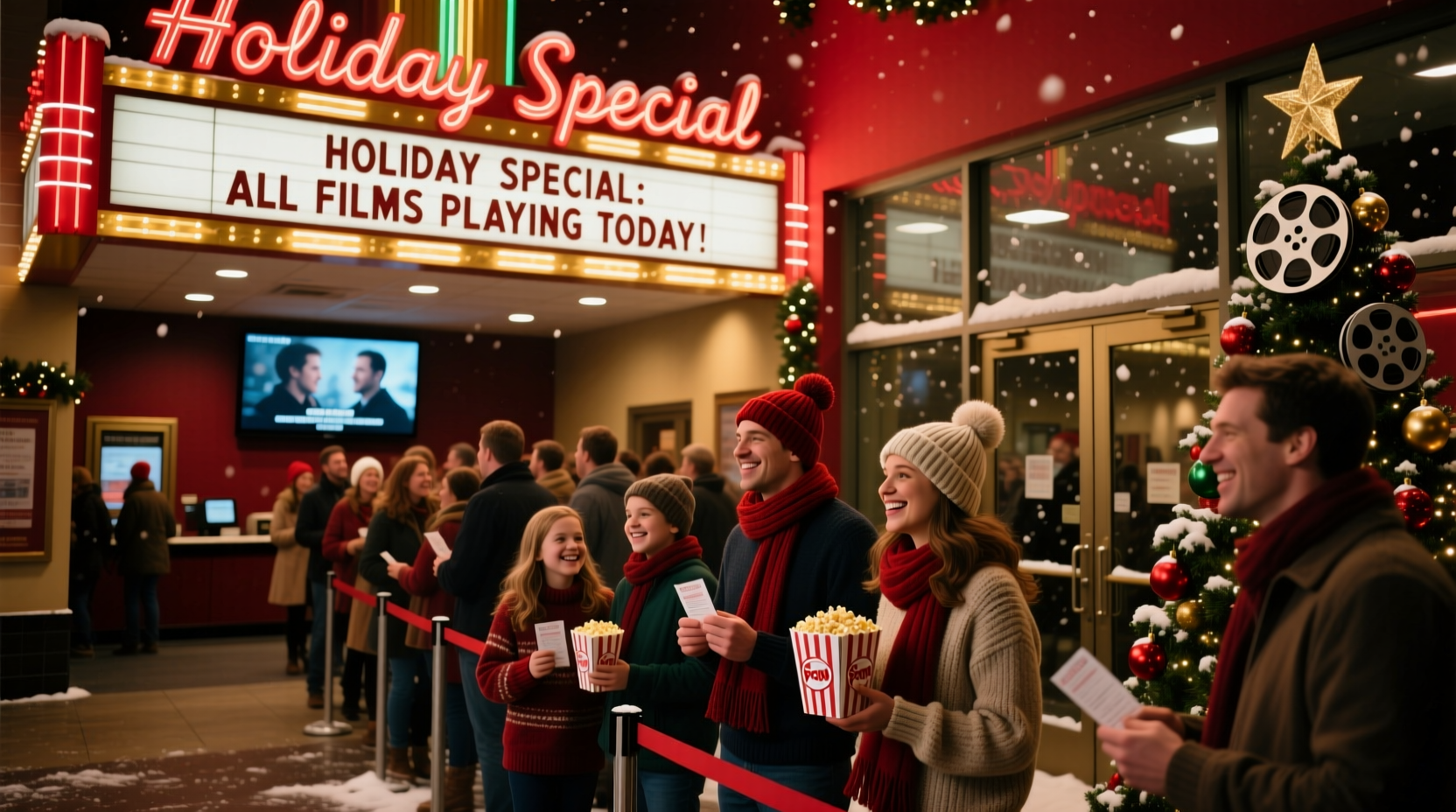 are movies open on christmas day
