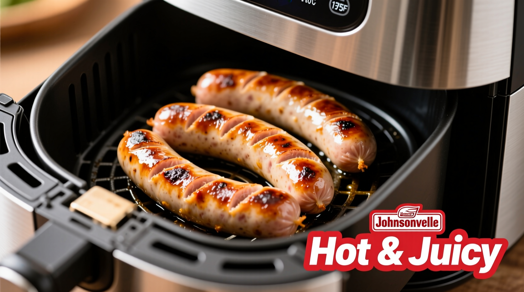how long to cook johnsonville brats in air fryer