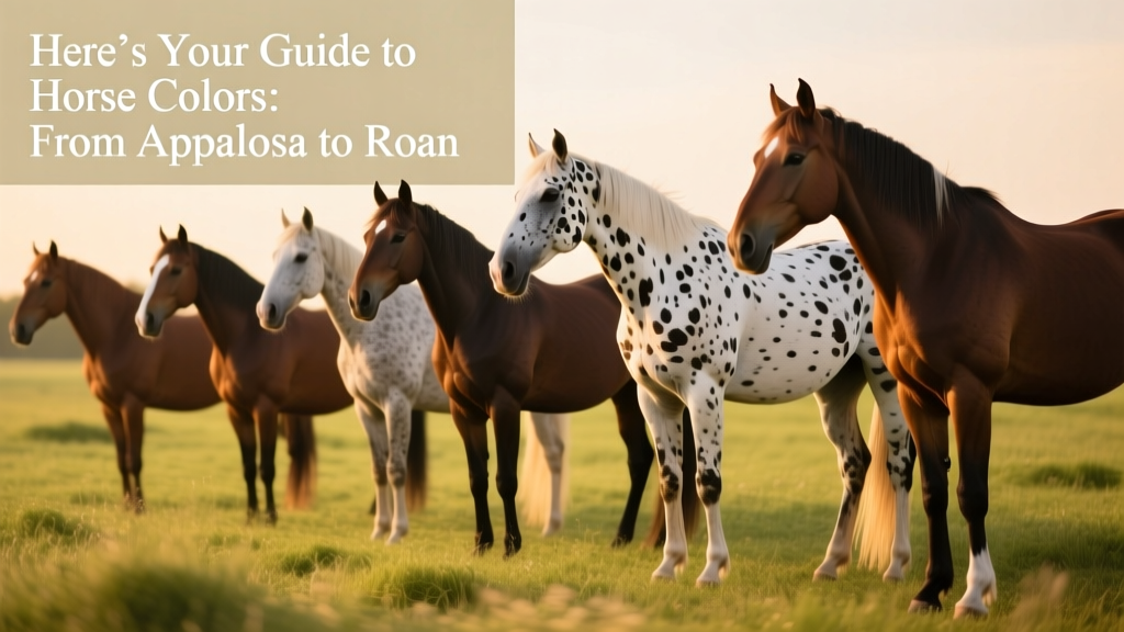 Here’s Your Guide to Horse Colors, From Appaloosa to Roan