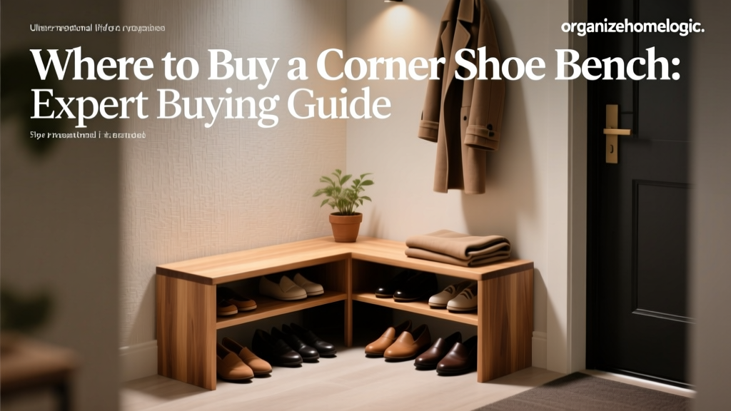 Where to Buy a Corner Shoe Bench: Expert Buying Guide