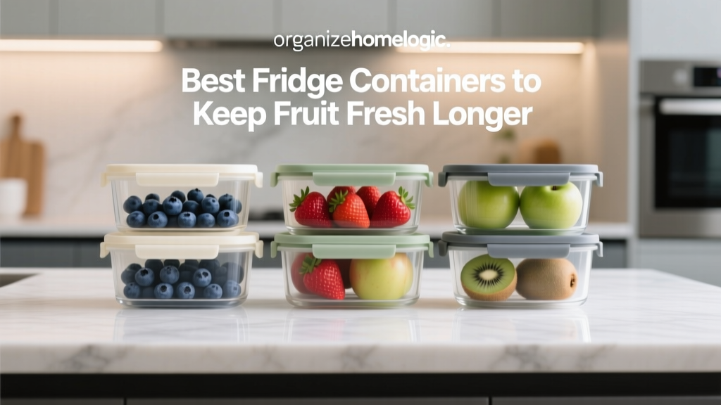 Best Fridge Containers to Keep Fruit Fresh Longer