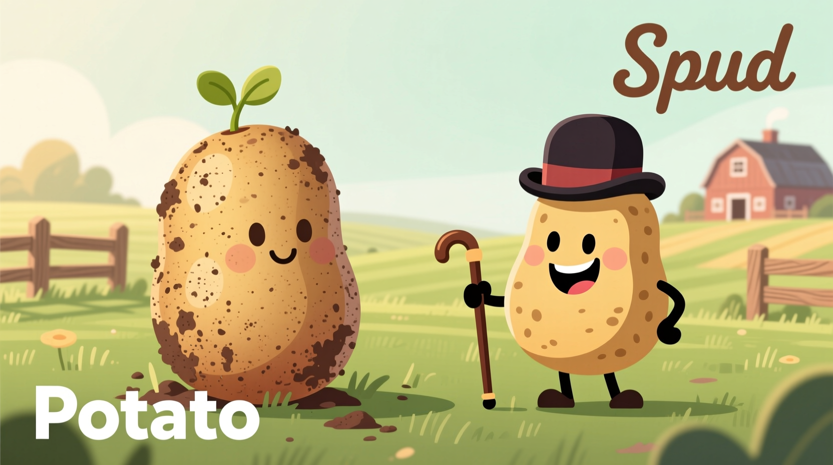 the difference between a potato and a spud