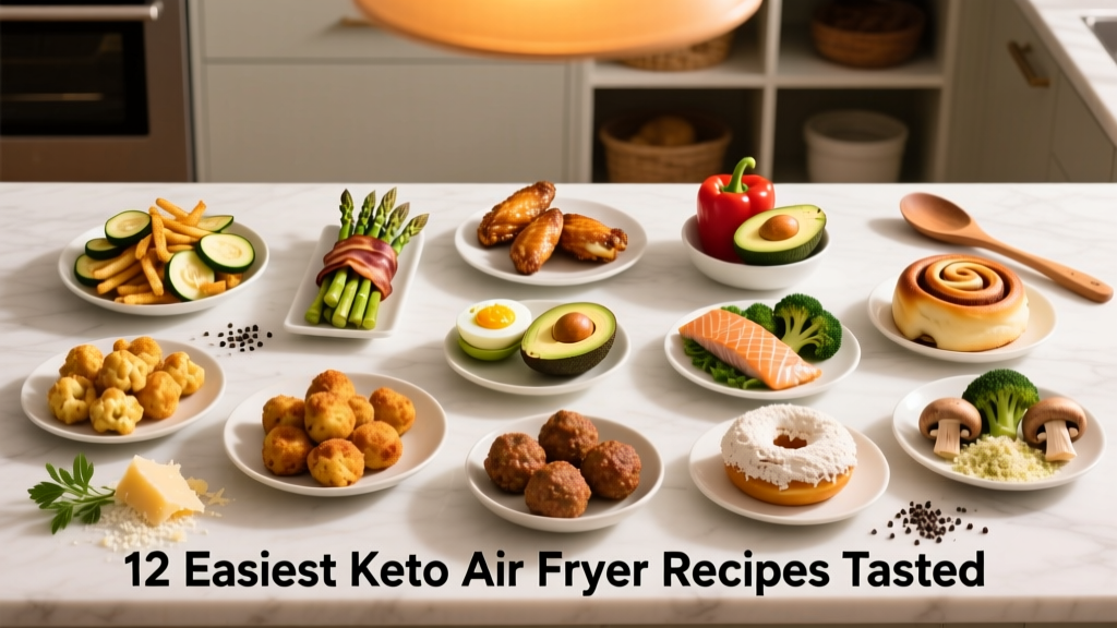 12 Crispy Keto Air Fryer Recipes (Tested & Easy!)