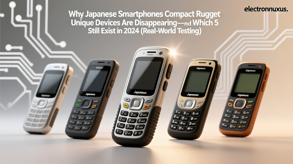 Why Japanese Smartphones Compact Rugged Unique Devices Are Disappearing—and Which 5 Still Exist in 2024 (Real-World Testing)