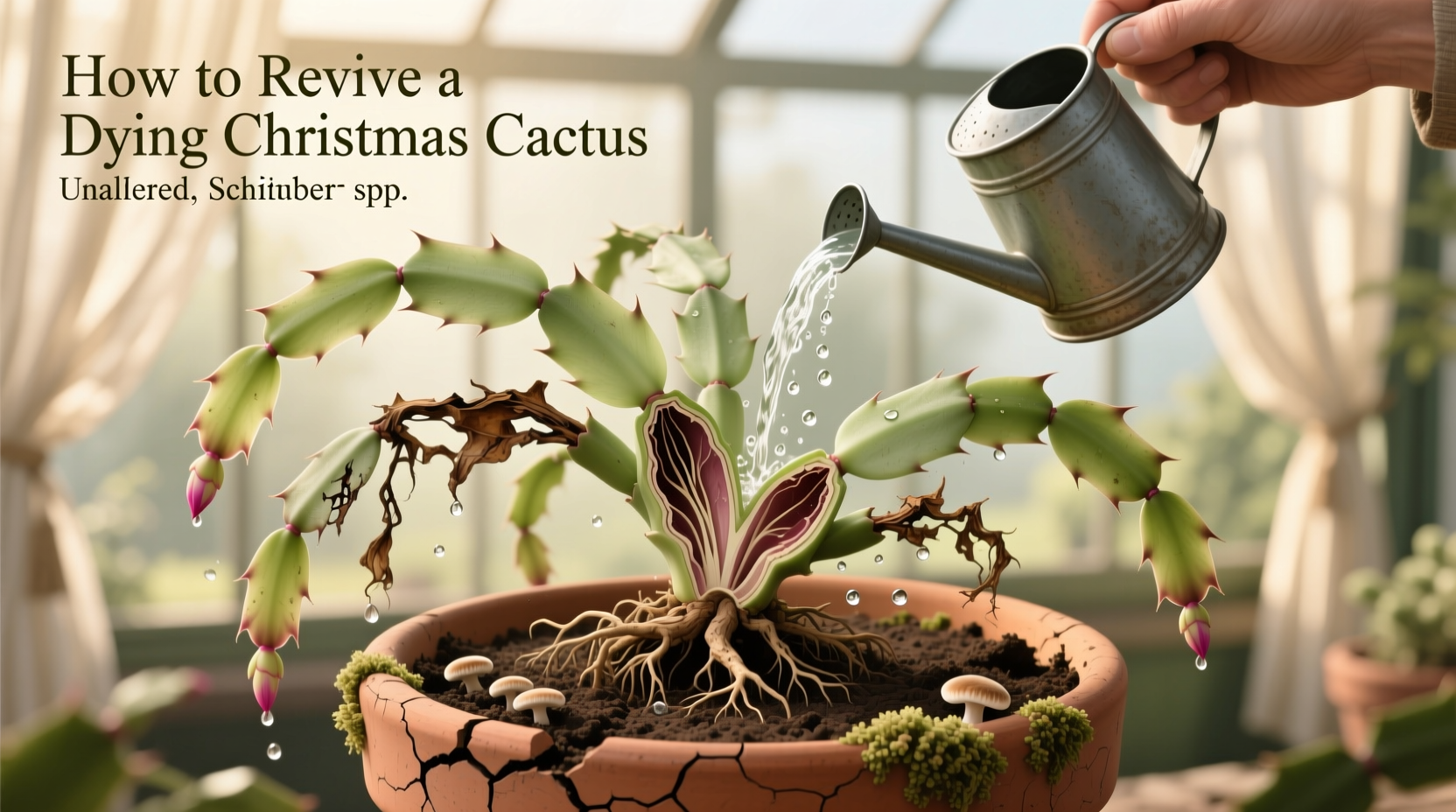 Save Your Christmas Cactus in 5 Steps | TheHomeSprouts