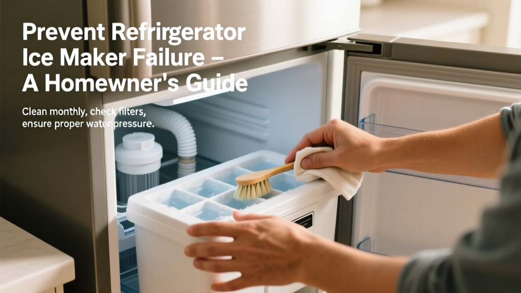 Prevent Refrigerator Ice Maker Failure: A Homeowner's Guide
