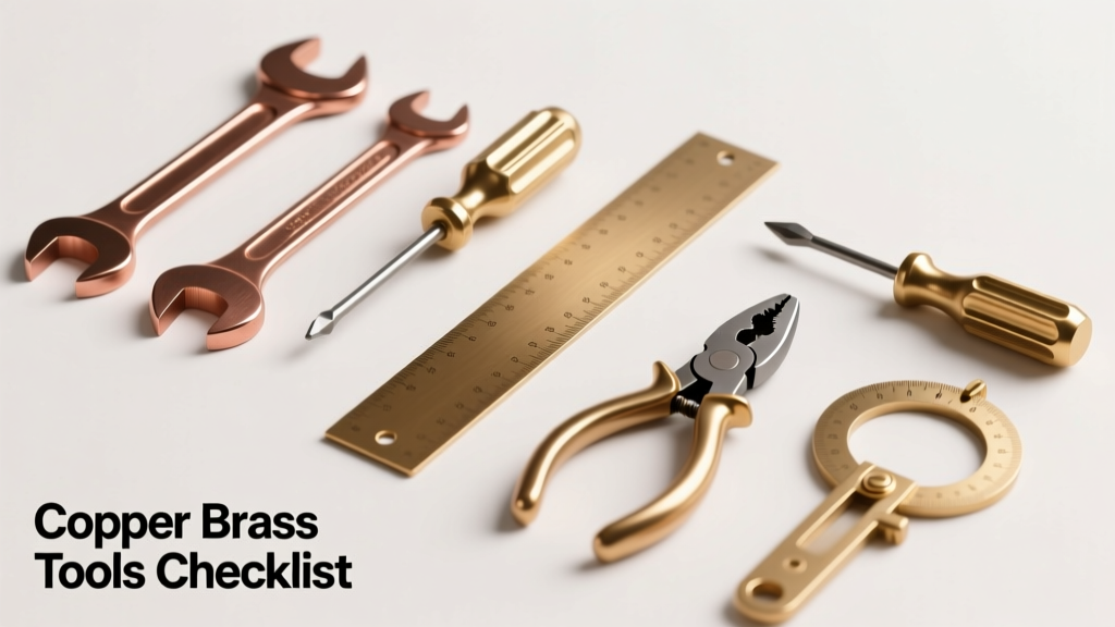 Copper & Brass Tools Checklist: A Field-Tested Inventory for Precision Metalworkers