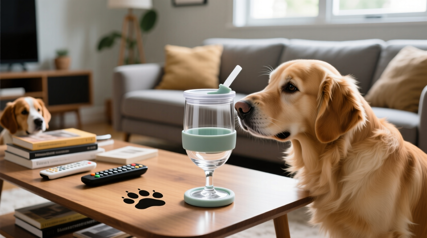 best non-spill wine glasses for pets who knock over everything on the coffee table
