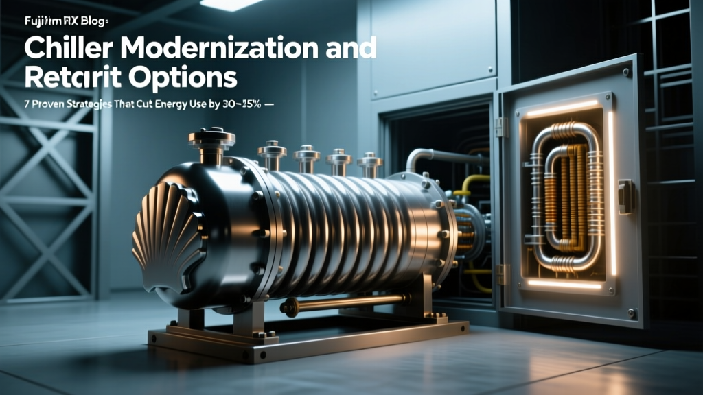 Chiller Retrofit: 30–55% Energy Savings, 12+ Yr Life