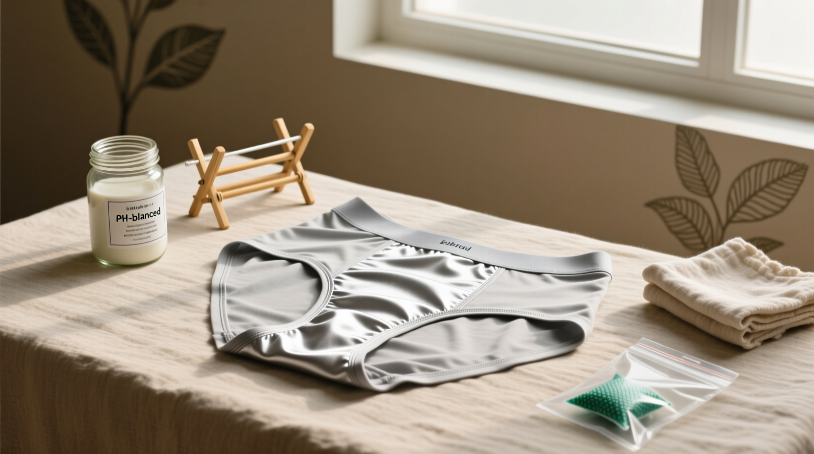 how to sanitize period underwear safely
