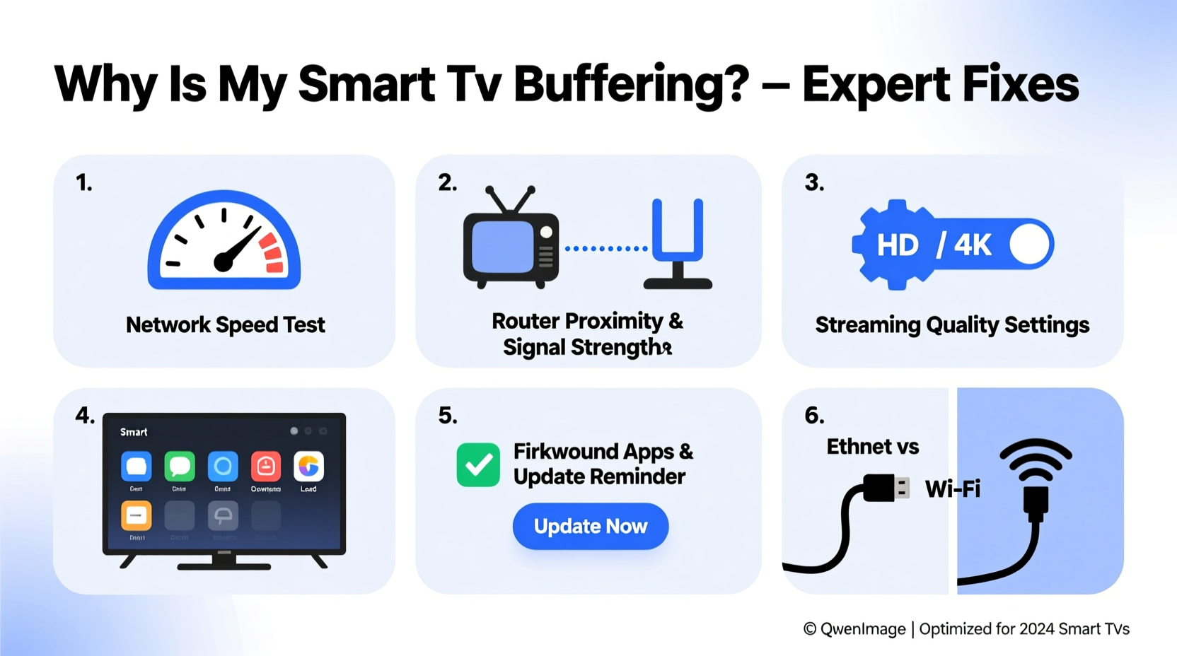 why is my smart tv buffering constantly streaming troubleshooting