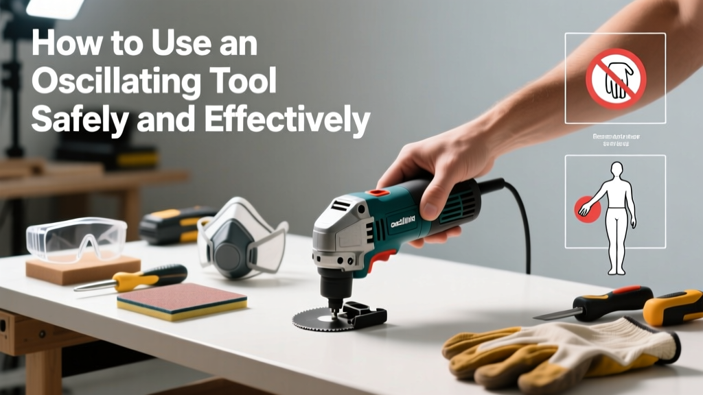 How to Use an Oscillating Tool Safely and Effectively