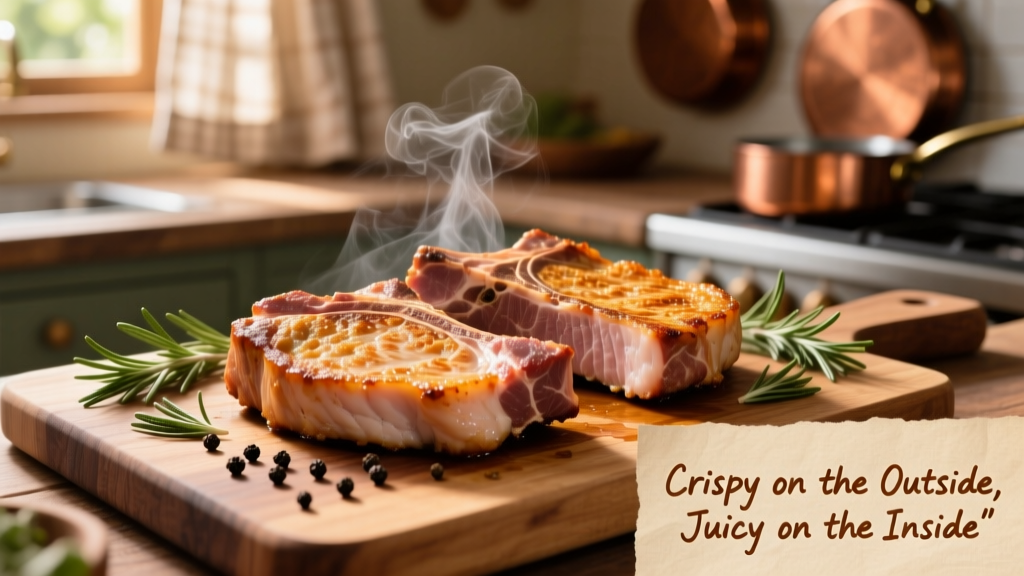 Perfect 1-Inch Pork Chops in the Air Fryer (Crispy & Juicy)