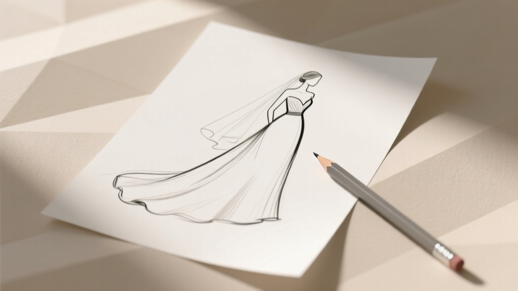 Wedding Dress Drawing: Simple 5-Step Sketch (2026)