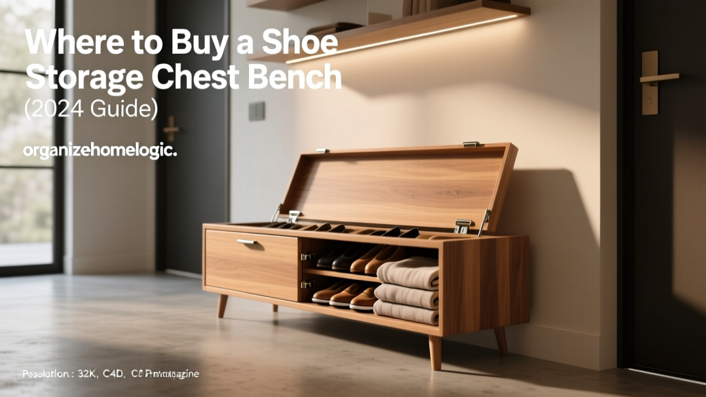 Where to Buy a Shoe Storage Chest Bench (2024 Guide)