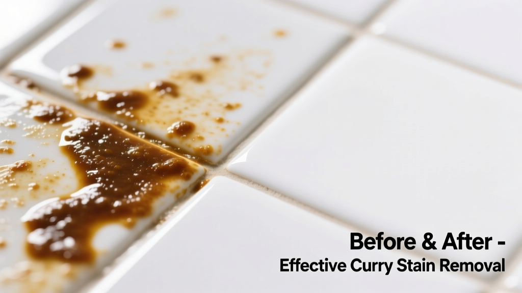 How to Remove Curry Stains from Ceramic Surfaces