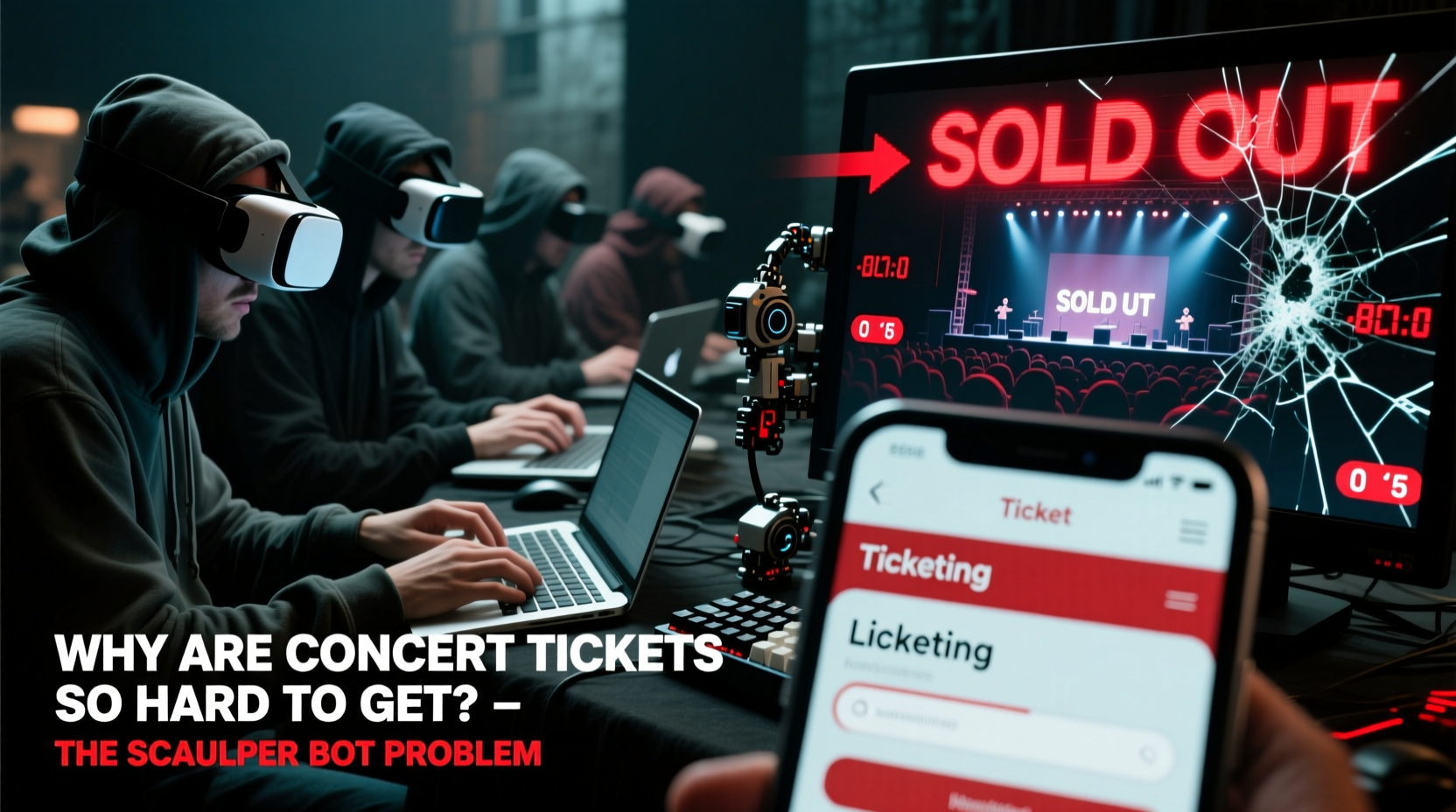 why are concert tickets so hard to get examining the scalper bot problem