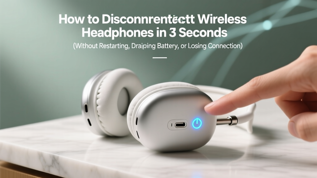 How to Disconnect Wireless Headphones (2026)