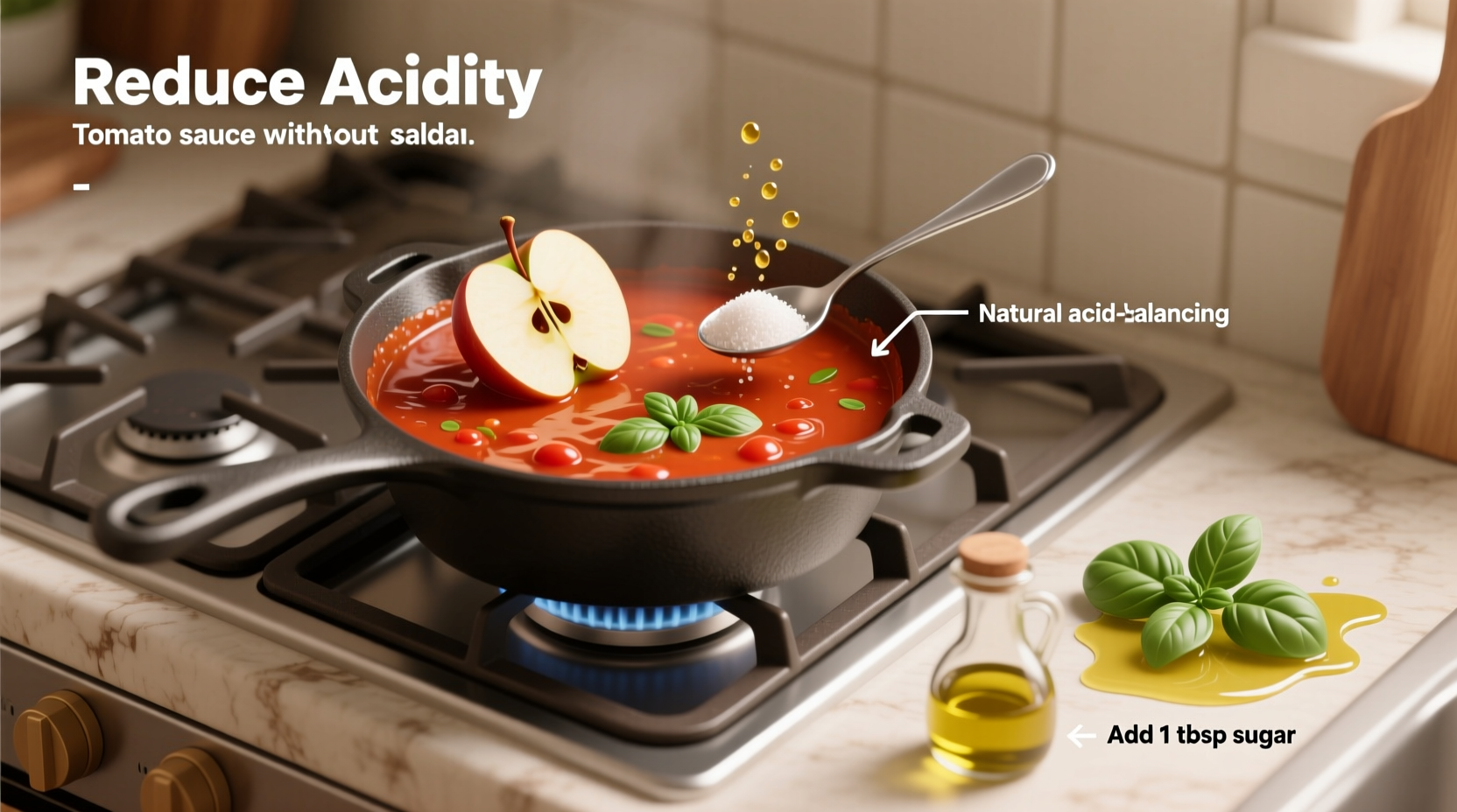 Natural Ways to Reduce Tomato Sauce Acidity Without Baking Soda