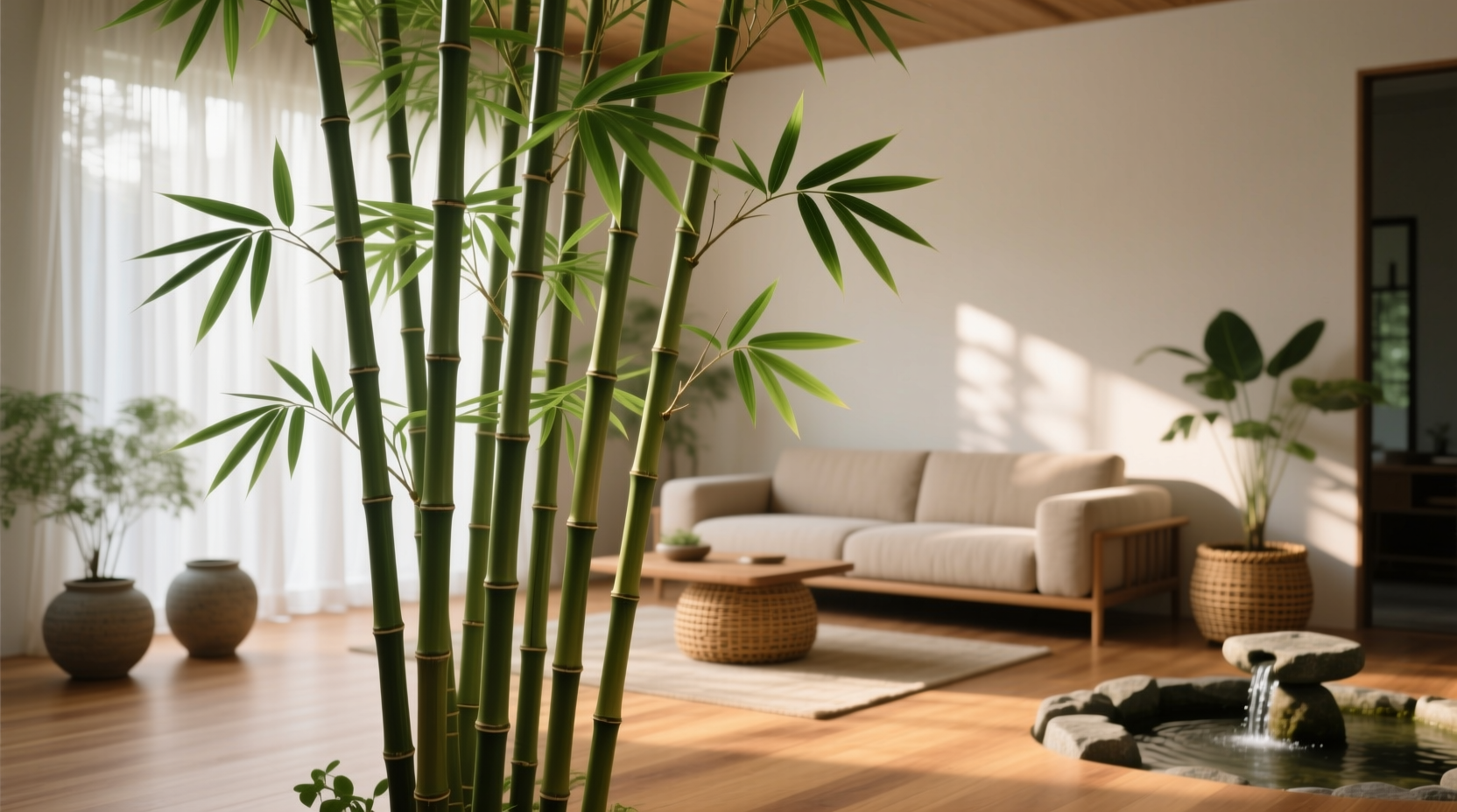 bamboo type house plants