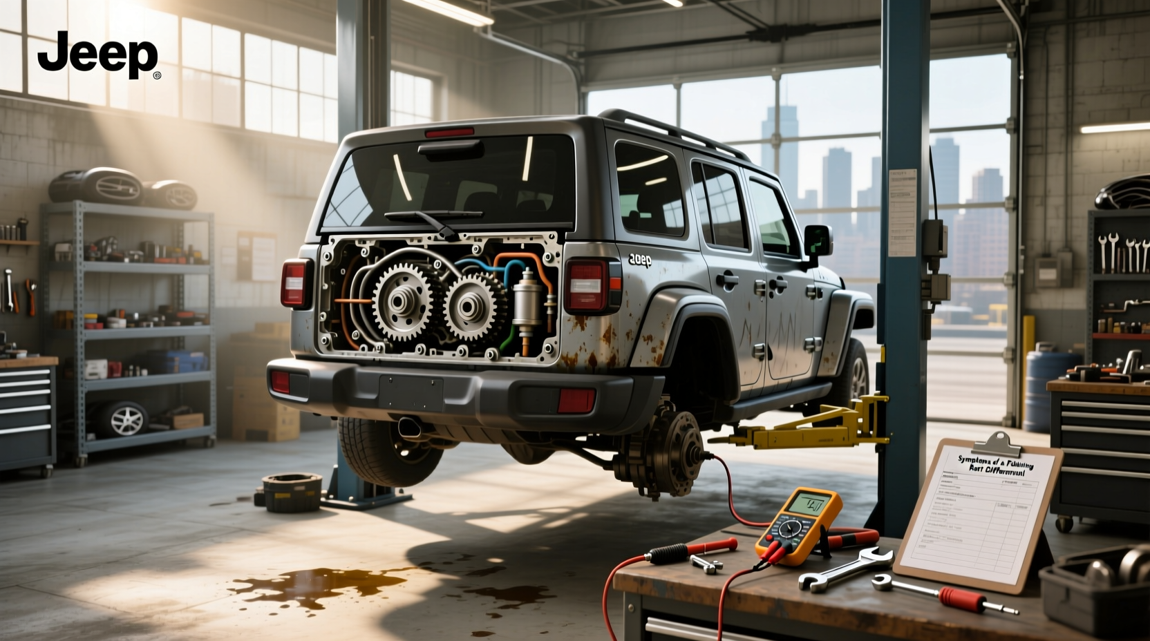 How to Choose Jeep Cherokee Rear Differential: Symptoms of Failure