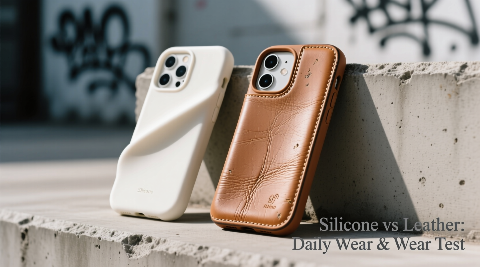 are silicone phone cases really better than leather for daily wear and tear