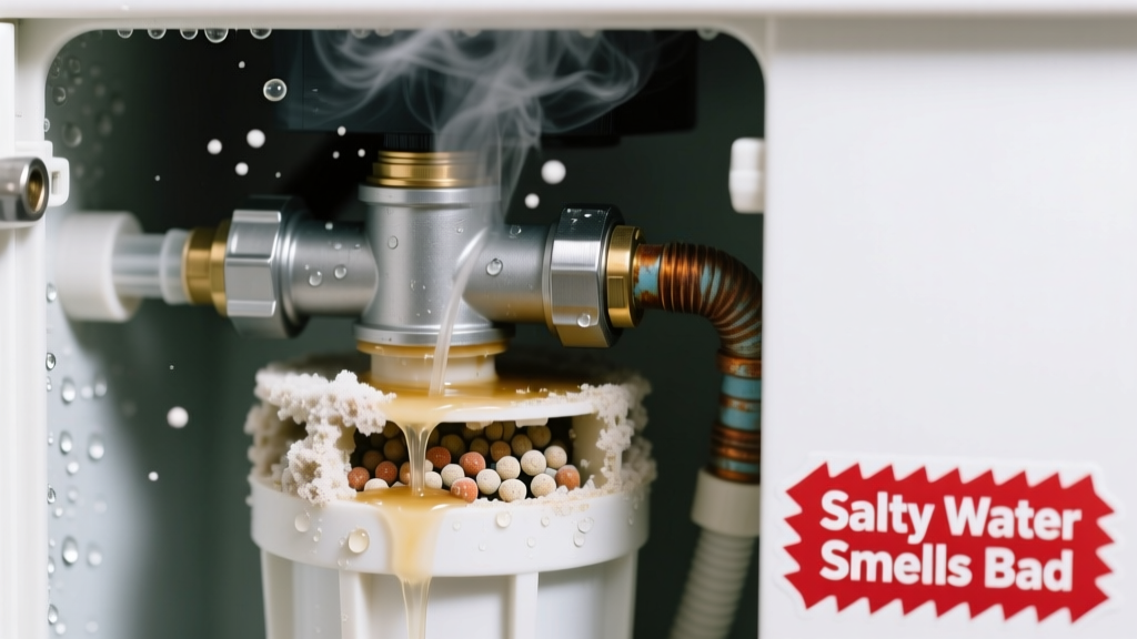 Water Softener Salty Water Smells Bad: Quick Diagnosis