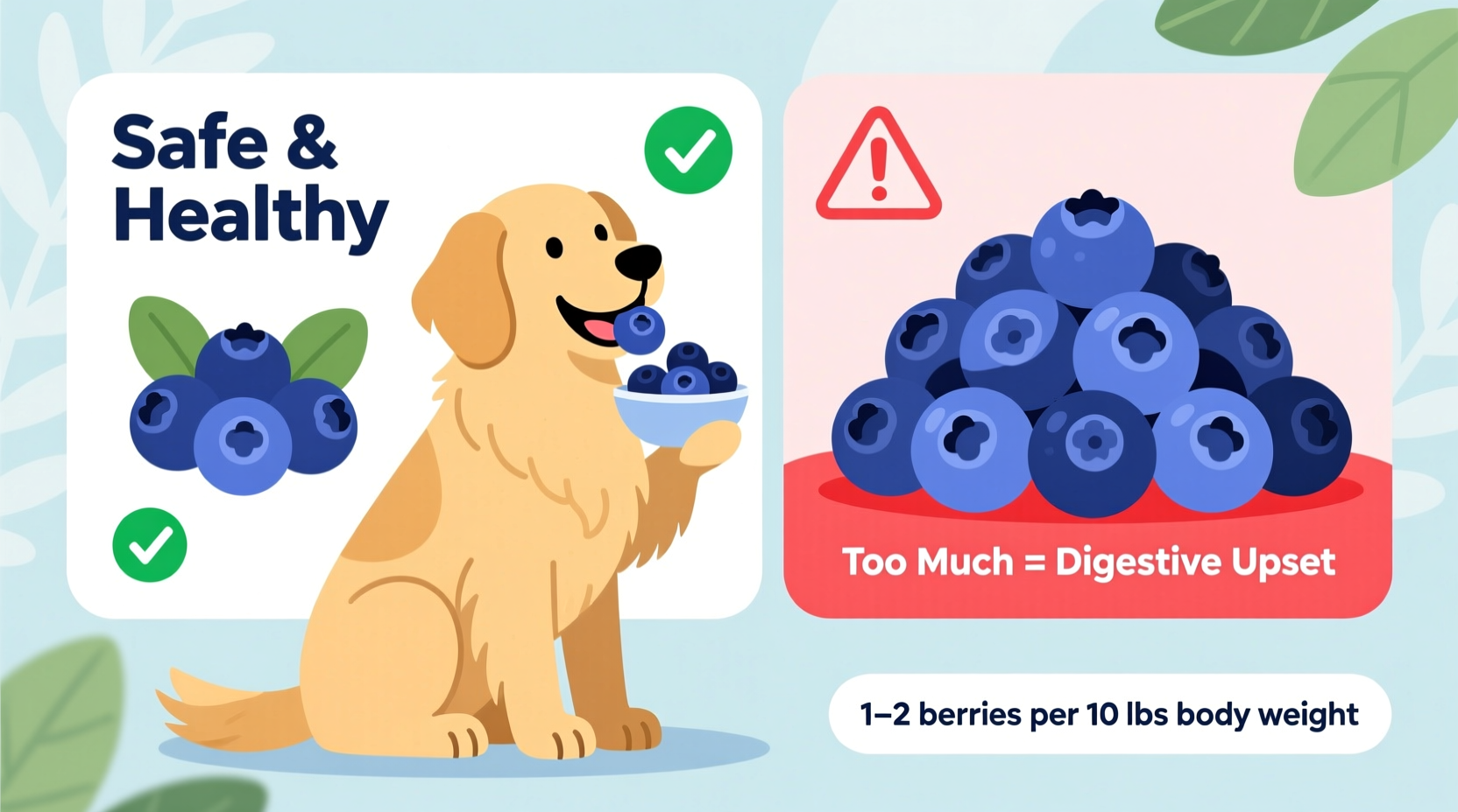can dogs eat blueberries safety and portion guide