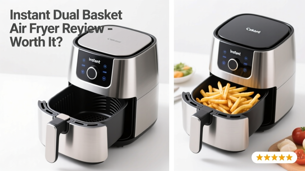 Instant Dual Basket Air Fryer Review: Worth It?