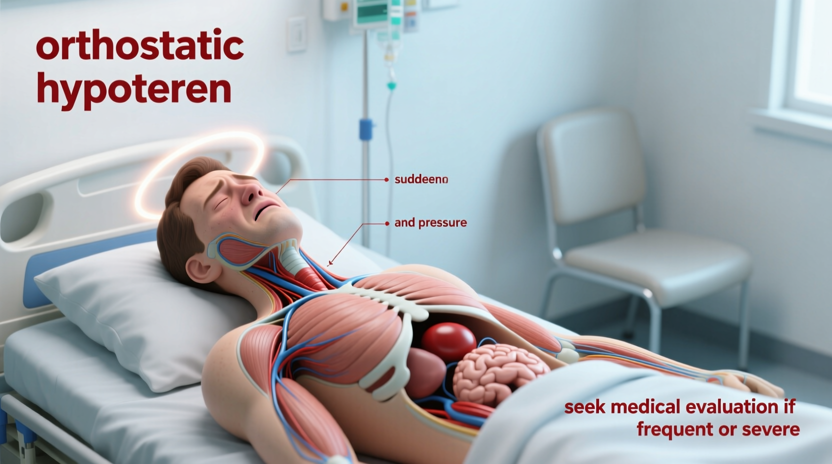 why does my vision blur when i stand up suddenly and when to seek help