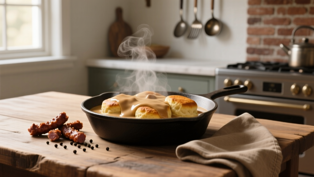 Biscuits and Sausage Gravy: History, Recipe & Tips