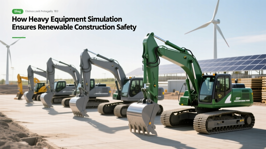 How Heavy Equipment Simulation Ensures Renewable Construction Safety