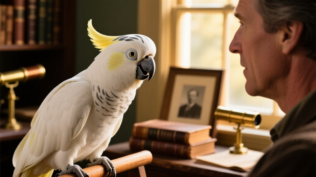 Moment 40-Year-Old Cockatoo Recognizes ‘Old Friend’s’ Face Will Make Anyone Emotional