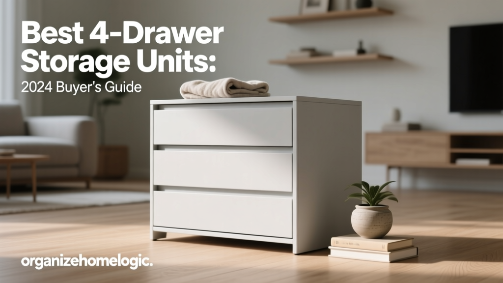 Best 4-Drawer Storage Units: 2024 Buyer's Guide