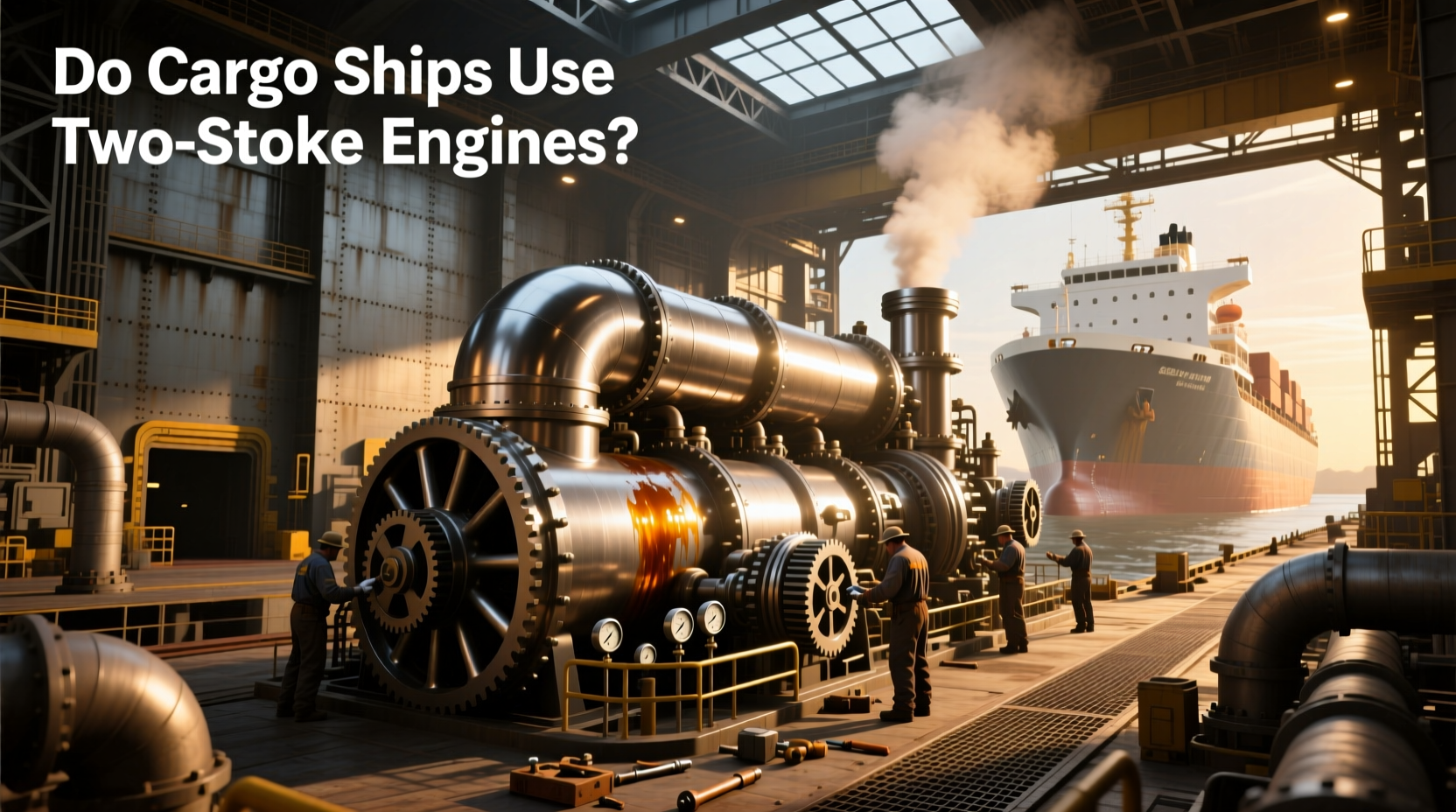 How to Choose a Cargo Ship Engine: Do Cargo Ships Use Two-Stroke Engines?