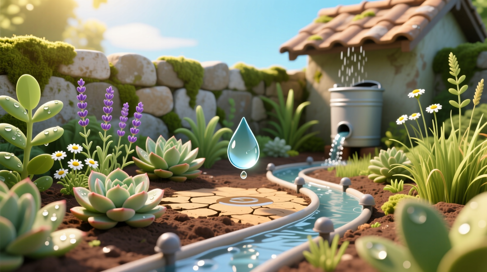 conserve water in your garden