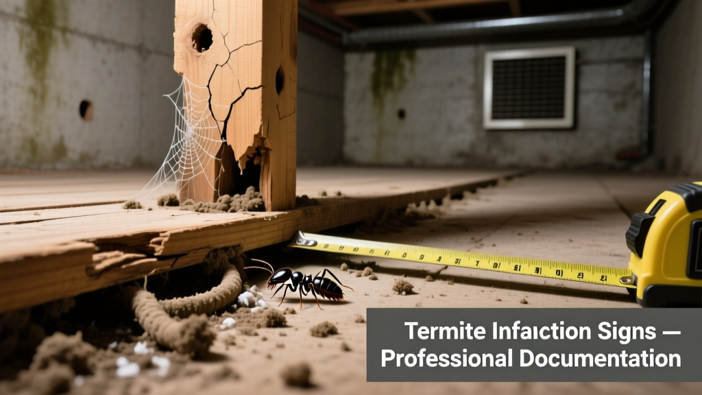 Termite Infestation in Basement: Signs & Solutions