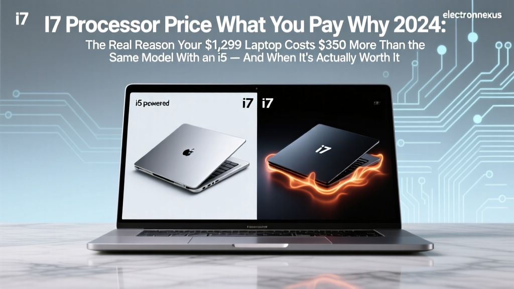 I7 Processor Price What You Pay Why 2024: The Real Reason Your $1,299 Laptop Costs $350 More Than the Same Model With an i5 — And When It’s Actually Worth It