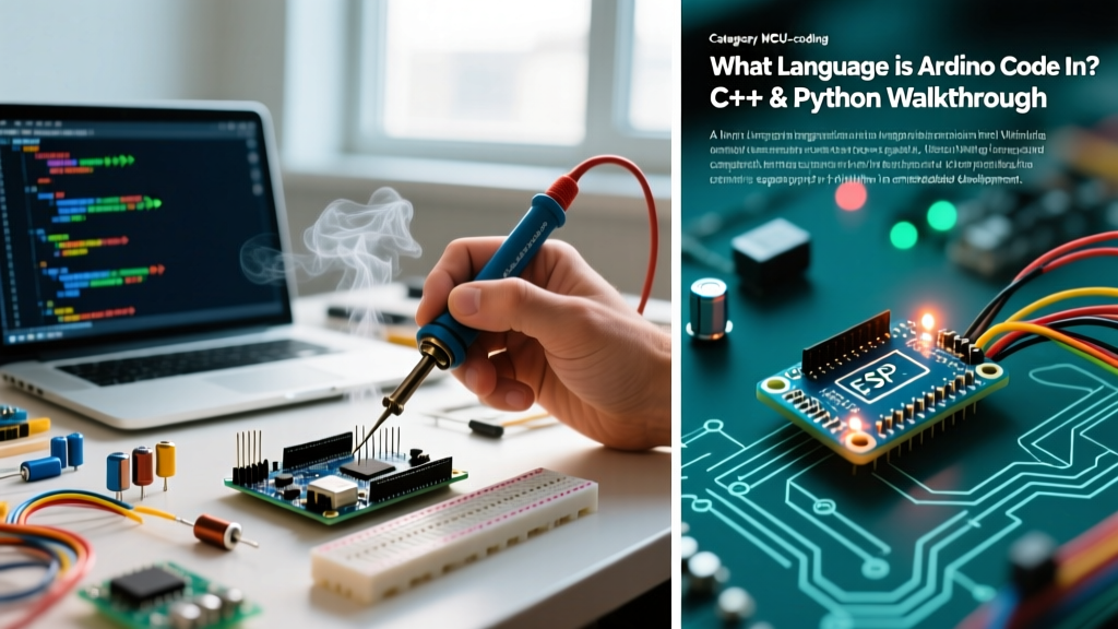 What Language is Arduino Code In? C++ & Python Walkthrough