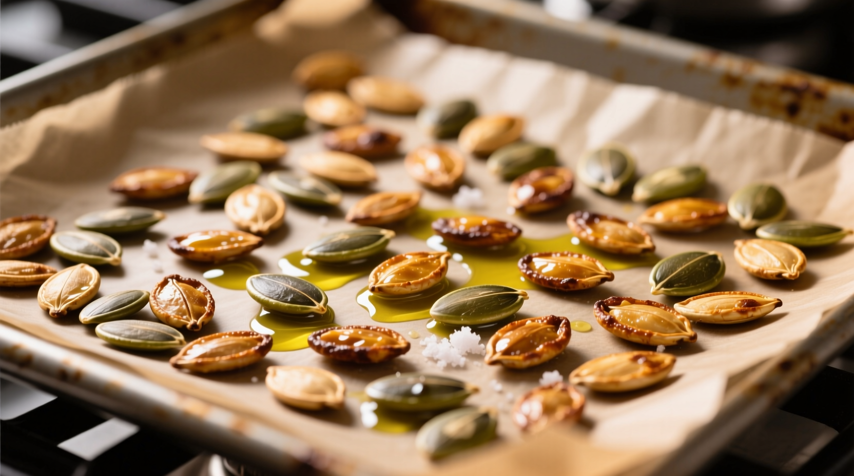 how long to bake pumpkin seeds at 350