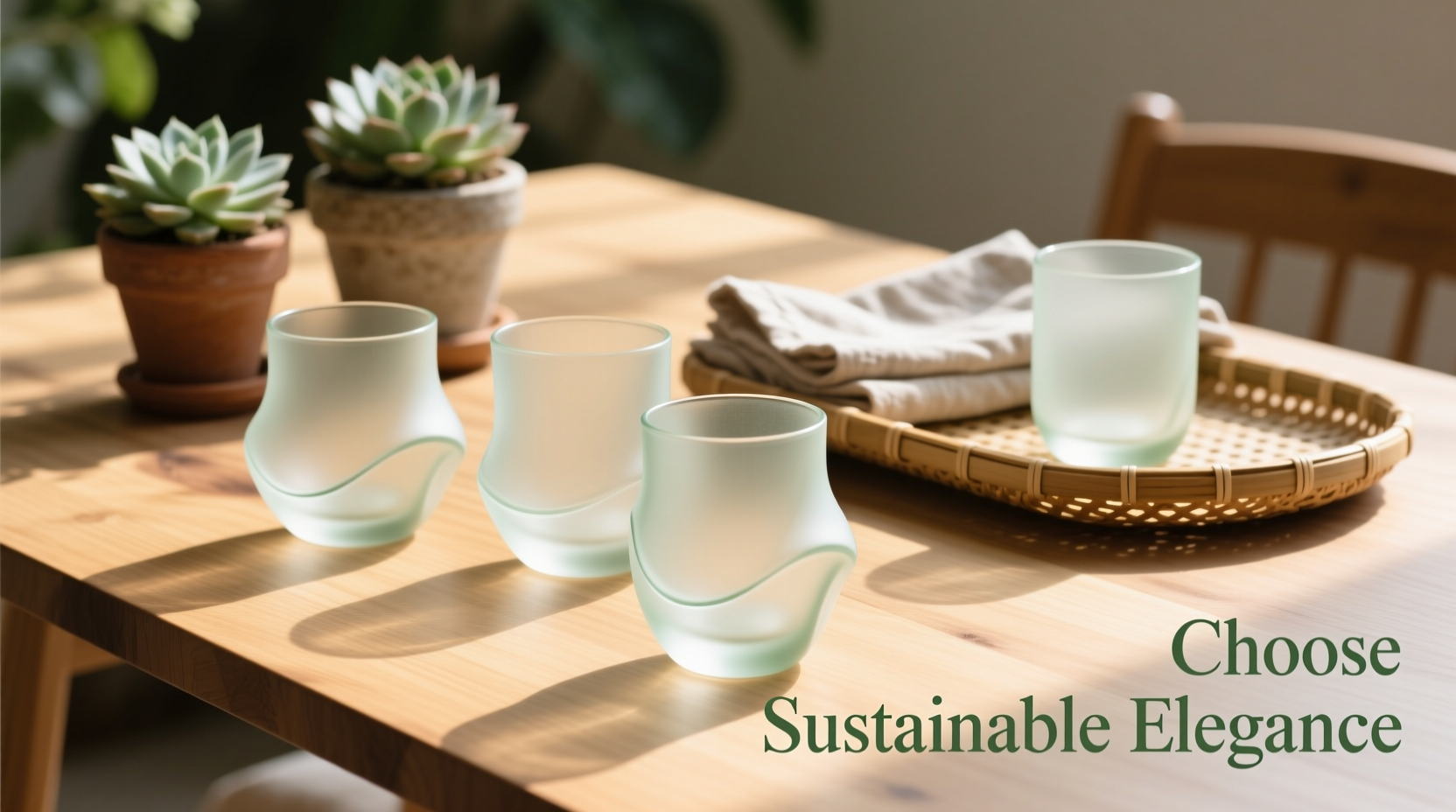 how to choose eco-friendly glassware that’s durable and elegant