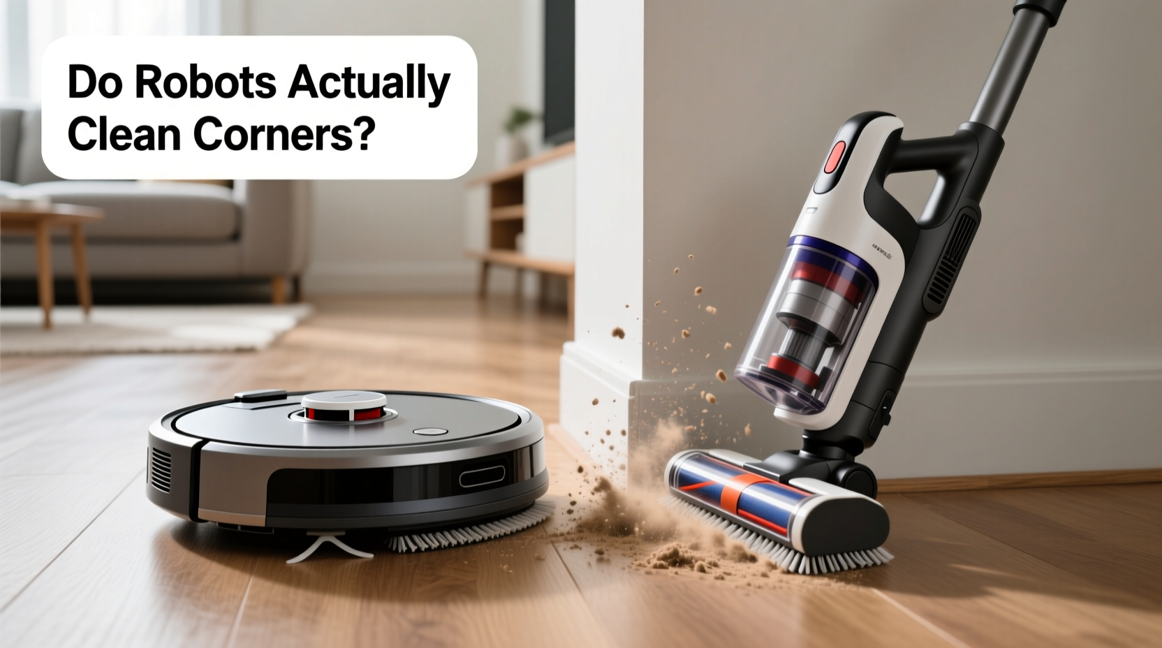 robot vacuum vs cordless stick vacuum do robots actually clean corners